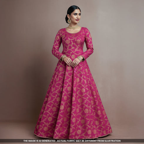 Brocade Fabric-F4333